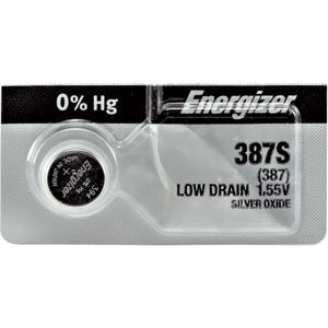 Energizer® 387S 0% Mercury Watch Battery