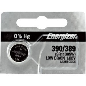 Energizer® 390-389 0% Mercury Watch Battery