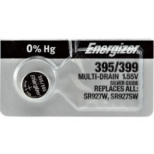 Energizer® 395-399 0% Mercury Watch Battery