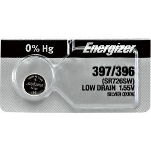 Energizer® 397-396 0% Mercury Watch Battery