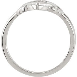 .04 CTW Natural Diamond Filigree Ring view 2