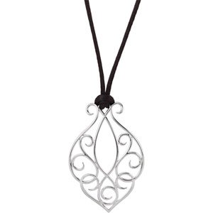 Scroll Design Pendant