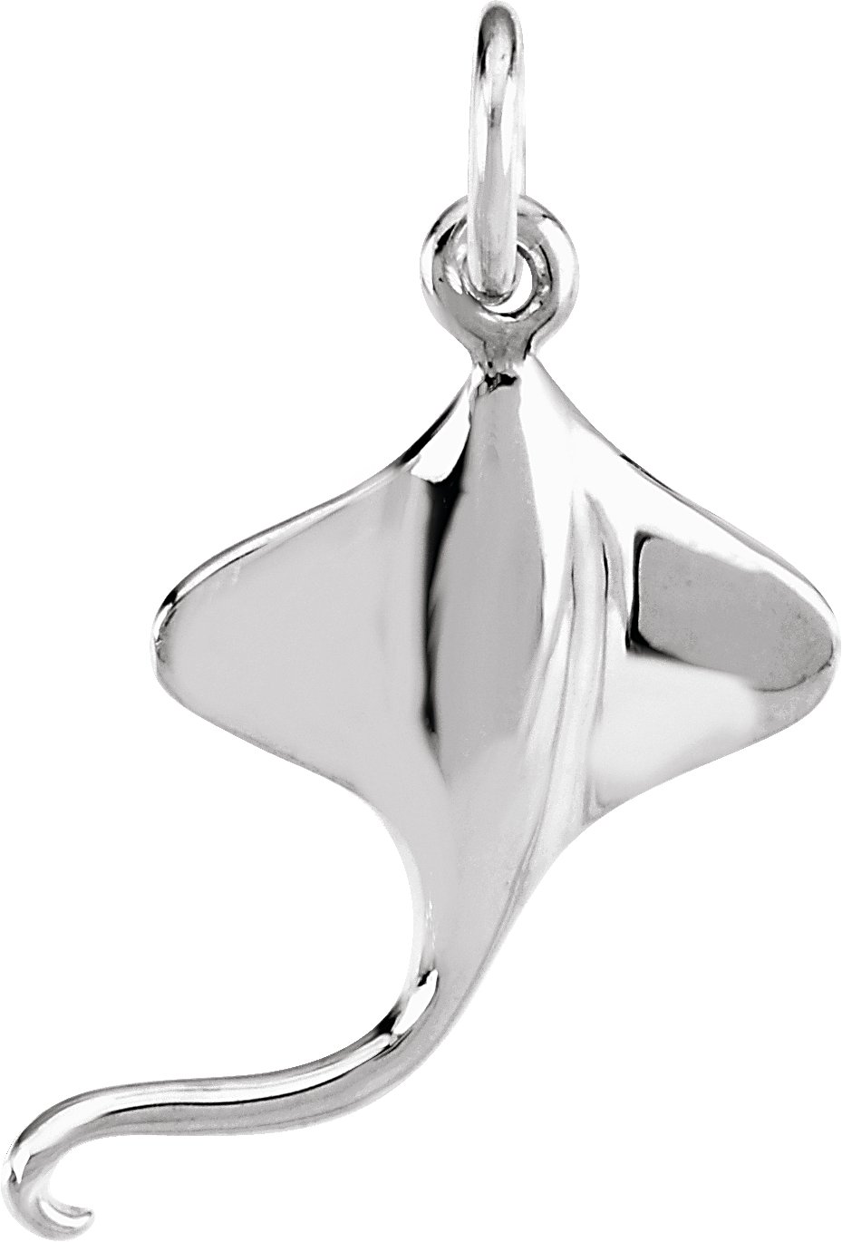Sterling Silver Stingray Charm/Pendant