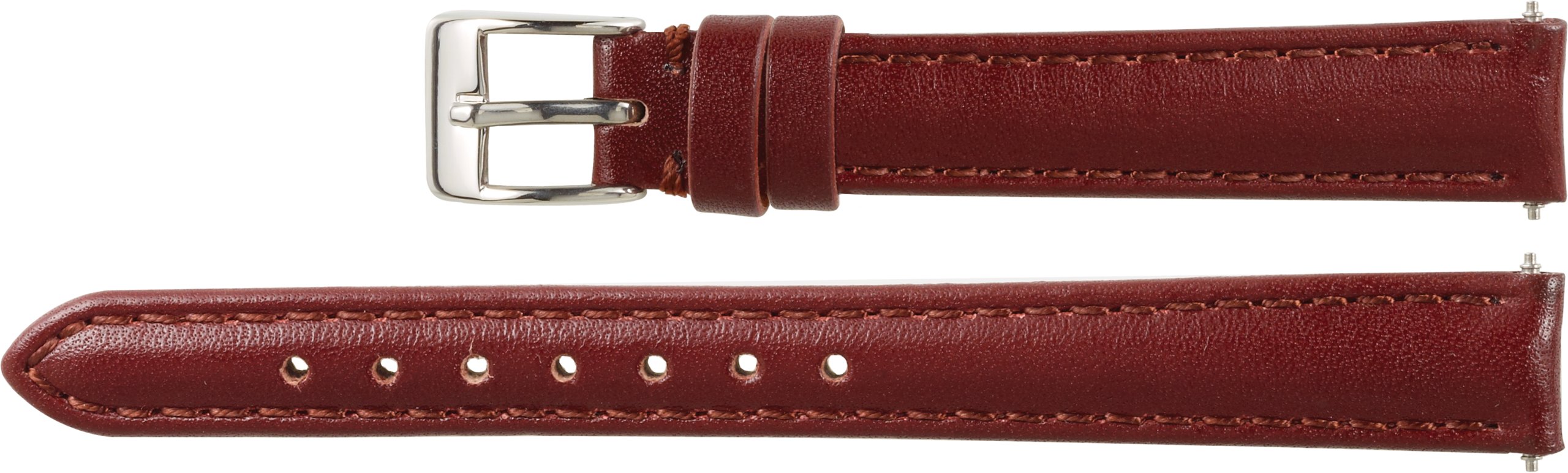 Leather Polished Glove Padded Watch Band
