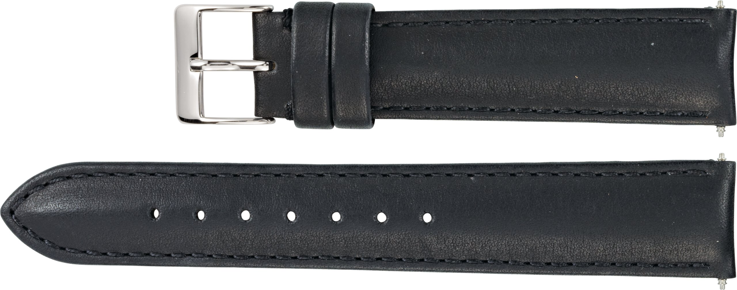 Leather Water-Resistant Padded Watch Band
