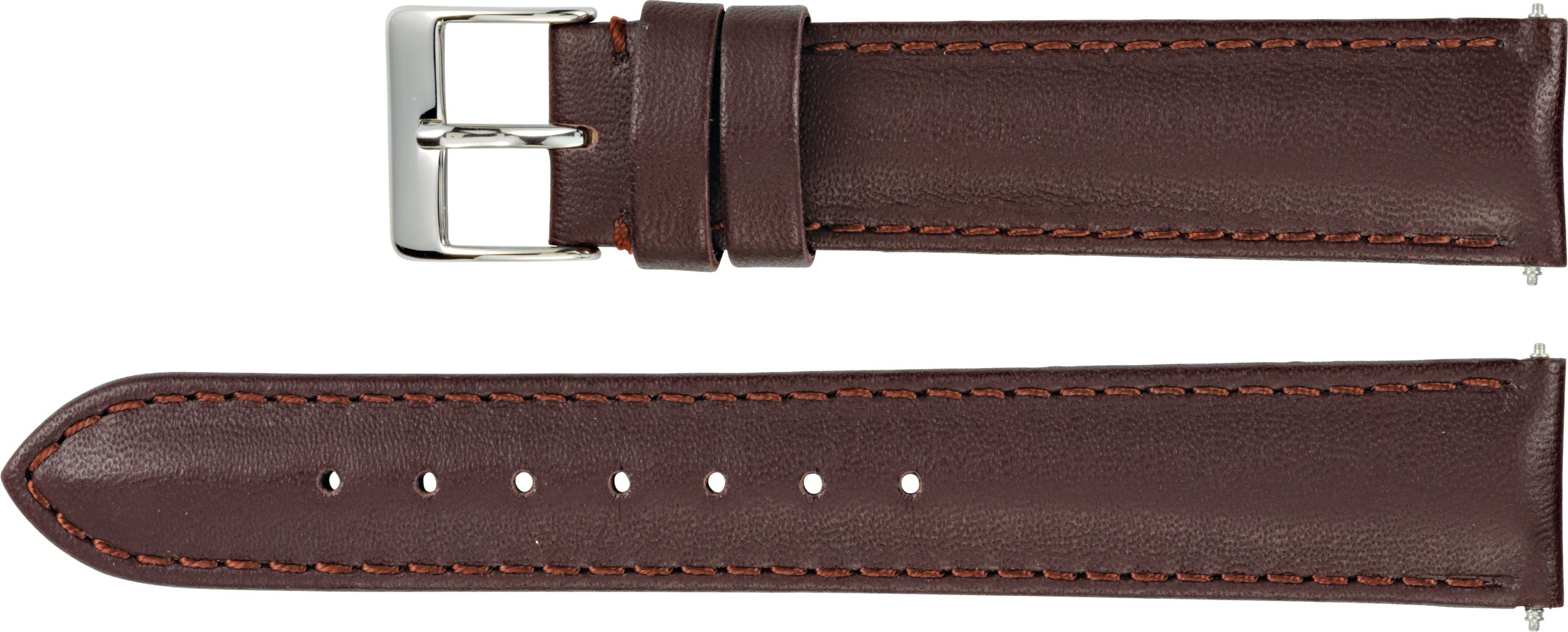 Leather Water-Resistant Padded Watch Band