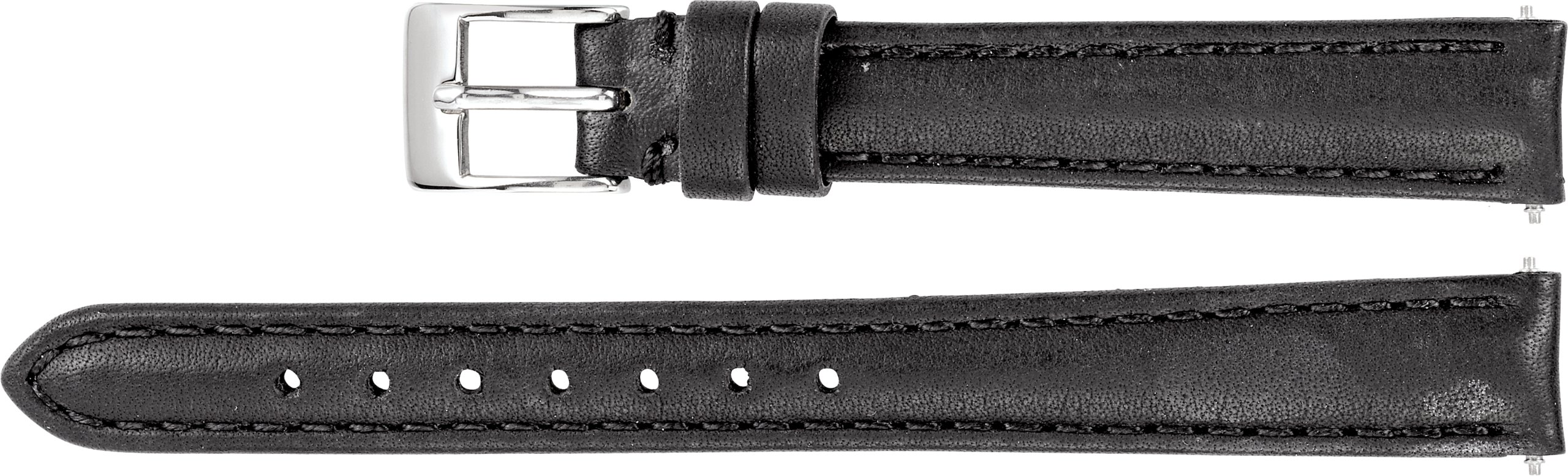 Leather Water-Resistant Padded Watch Band