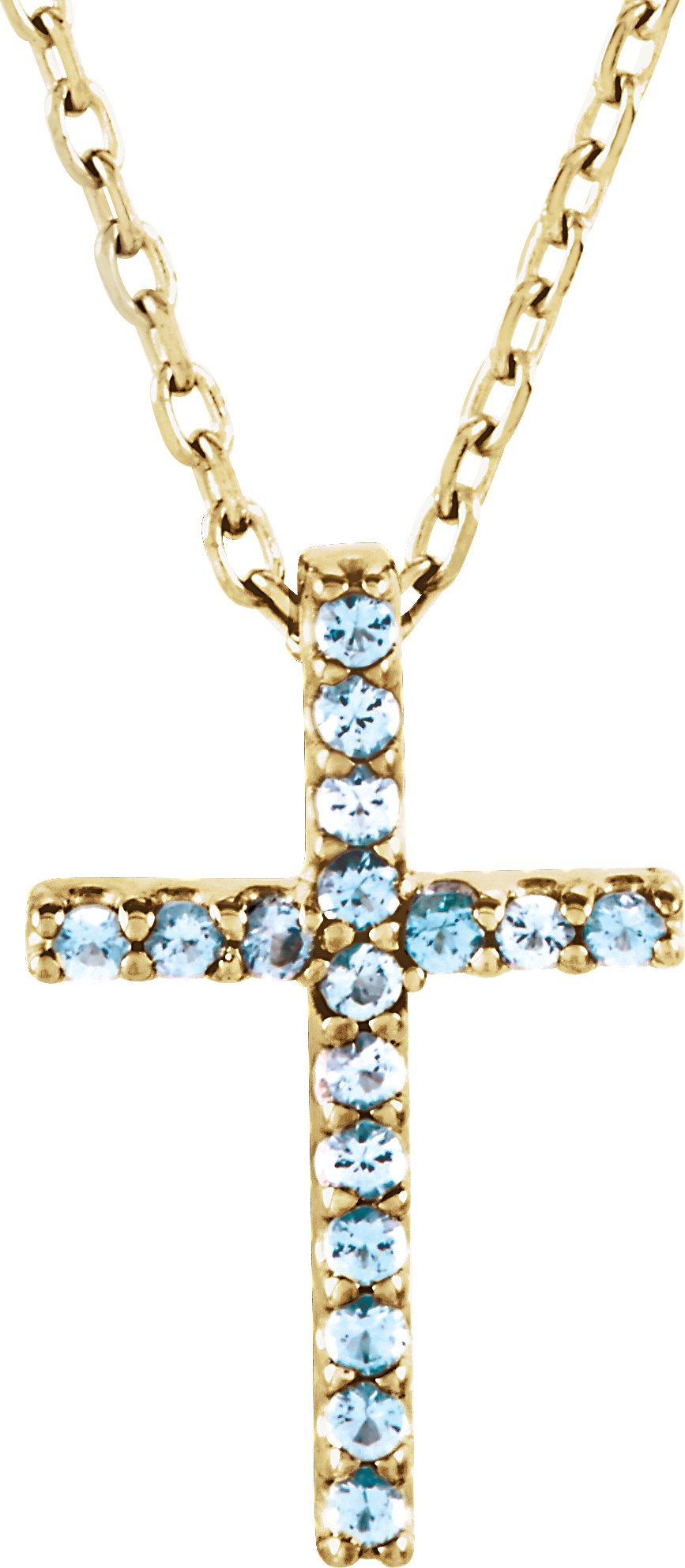 Petite Cross Necklace or Pendant