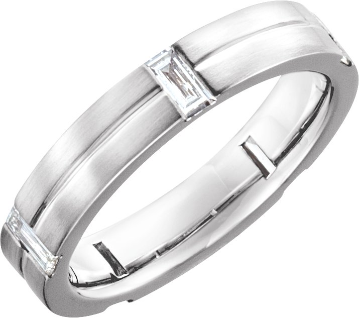 Platinum .625 CTW Diamond Band Size 7 Ref 10176100