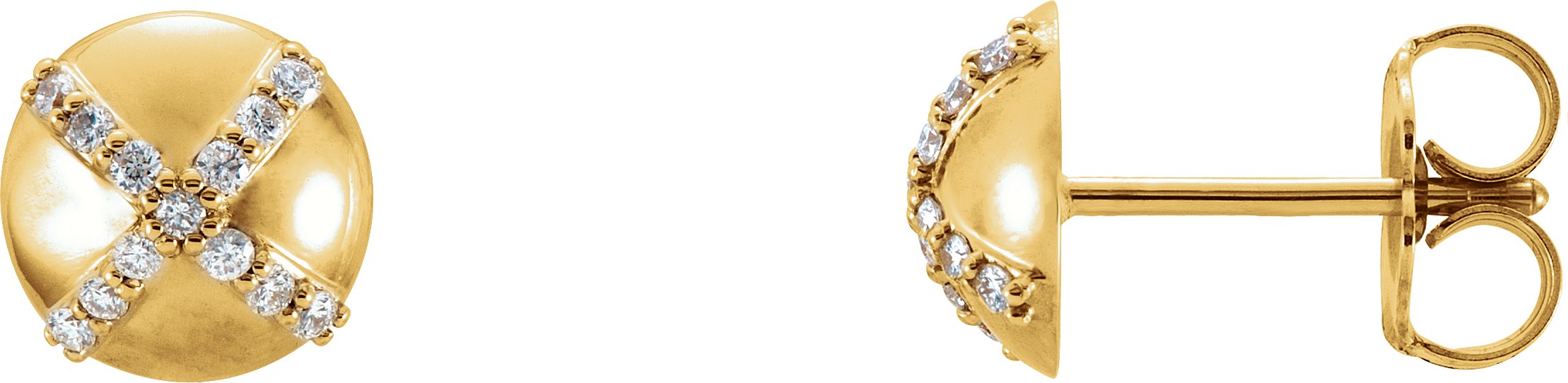 Accented Stud Earrings