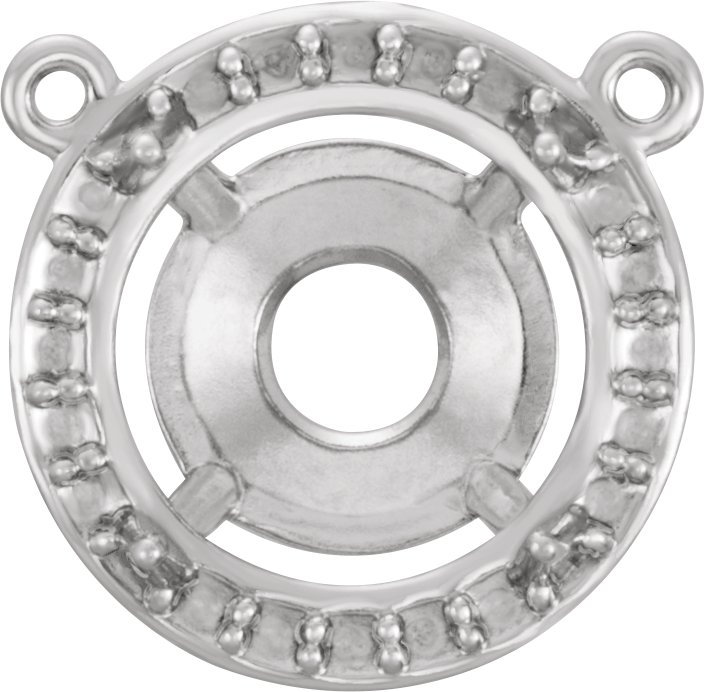 Halo-Style Necklace Center