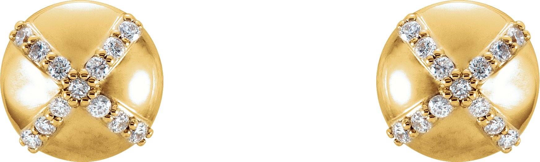 Alternative view of Accented Stud Earrings