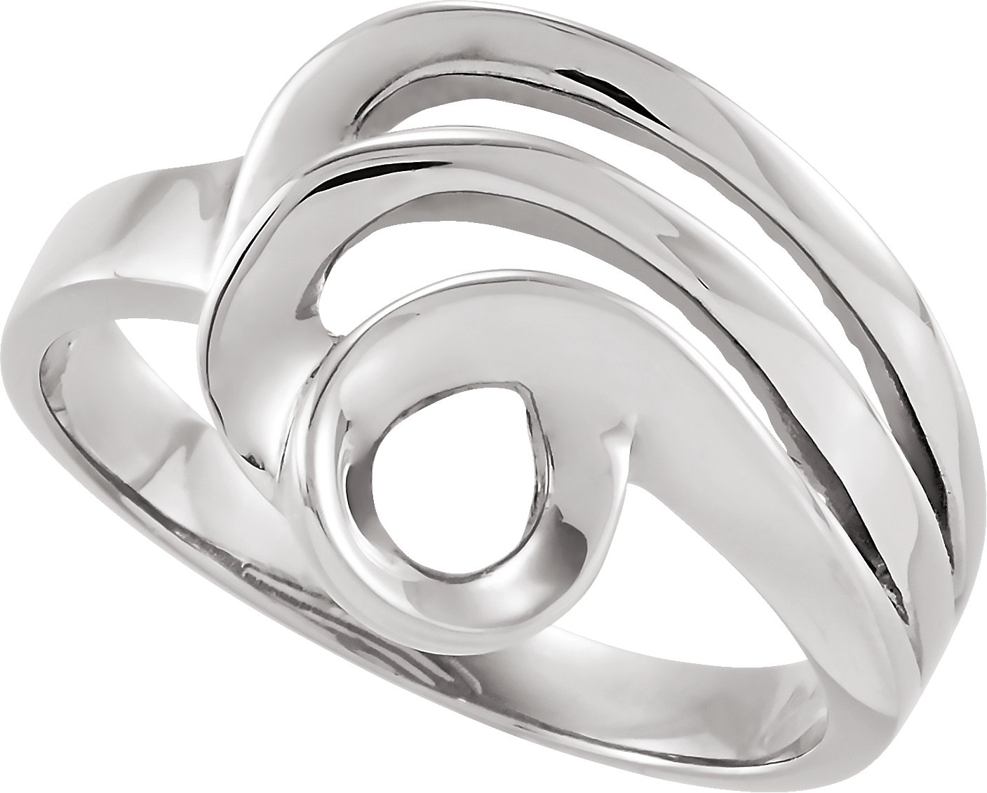 Sterling Silver Freeform Ring