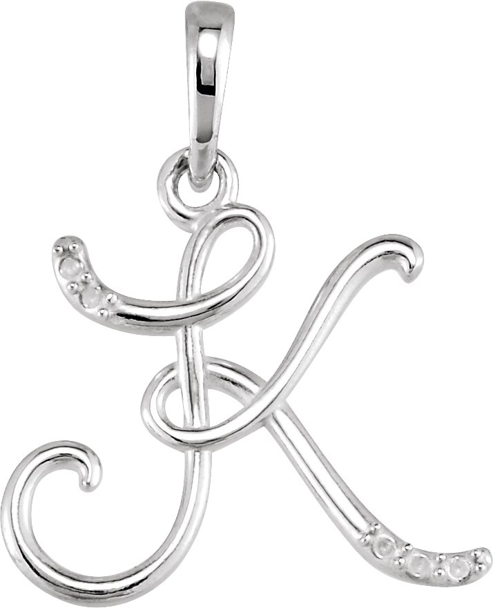 Initial Necklace or Pendant