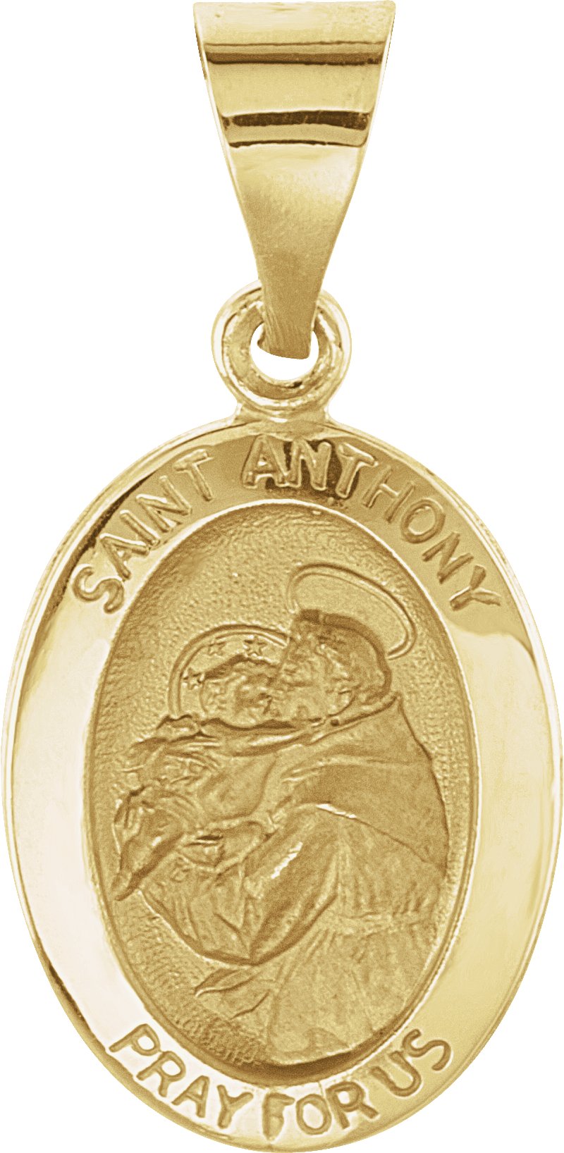 Hollow St. Anthony Medal