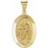 Hollow Oval St. Anthony Medal 23 x 16mm Ref 851907
