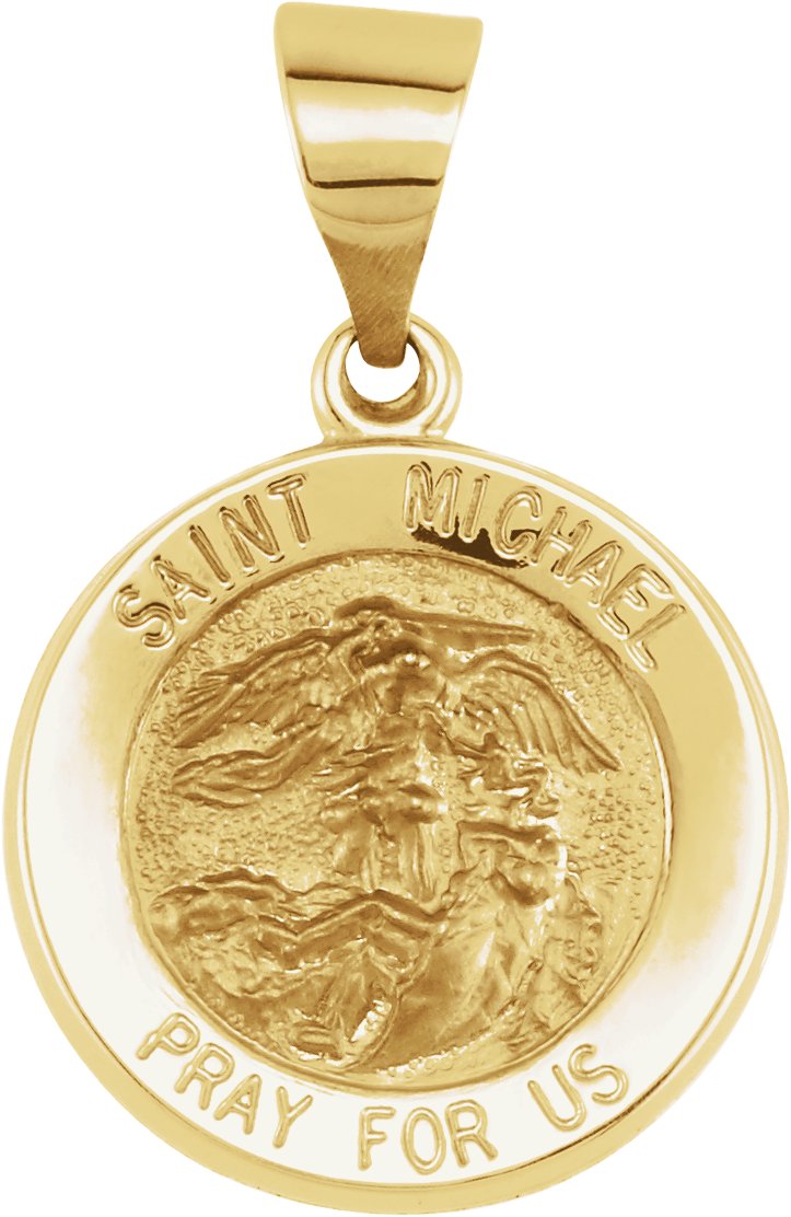 Hollow St. Michael Medal