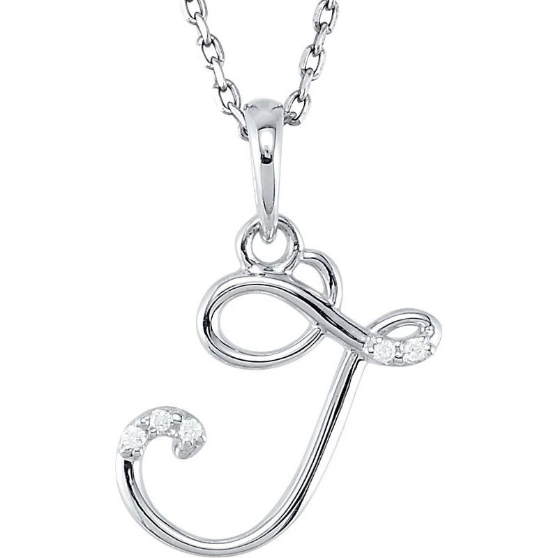 Initial Necklace or Pendant