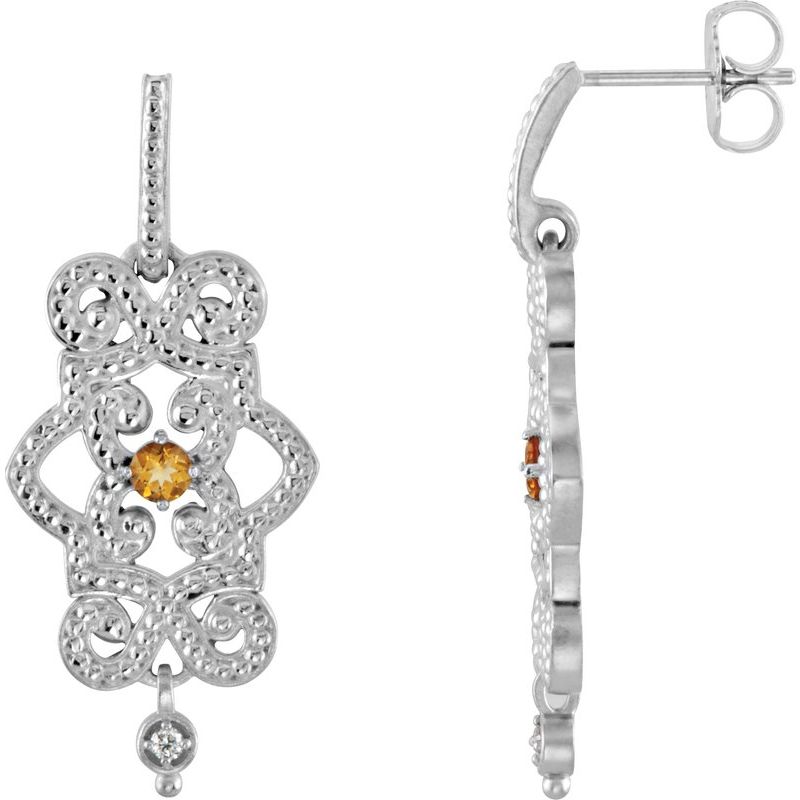 Granulated Earrings