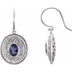 Gemstone & Diamond Earrings or Mounting