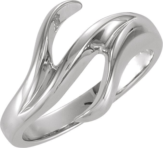 Sterling Silver Freeform Remount Ring
