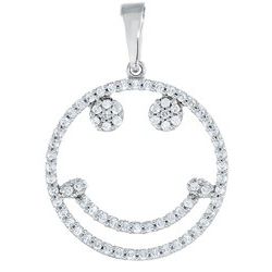 Petite Smiley Face Pendant Mounting