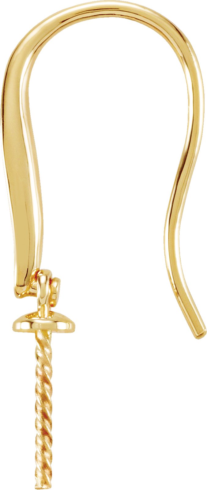 Pearl Bishop Hook Earrings