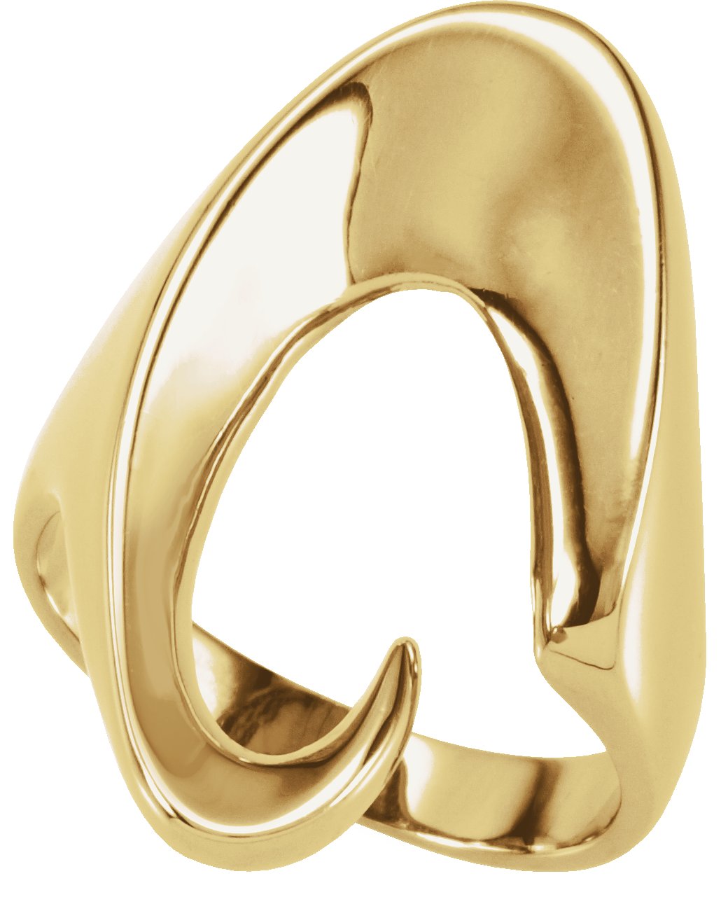 14K Yellow Freeform Ring