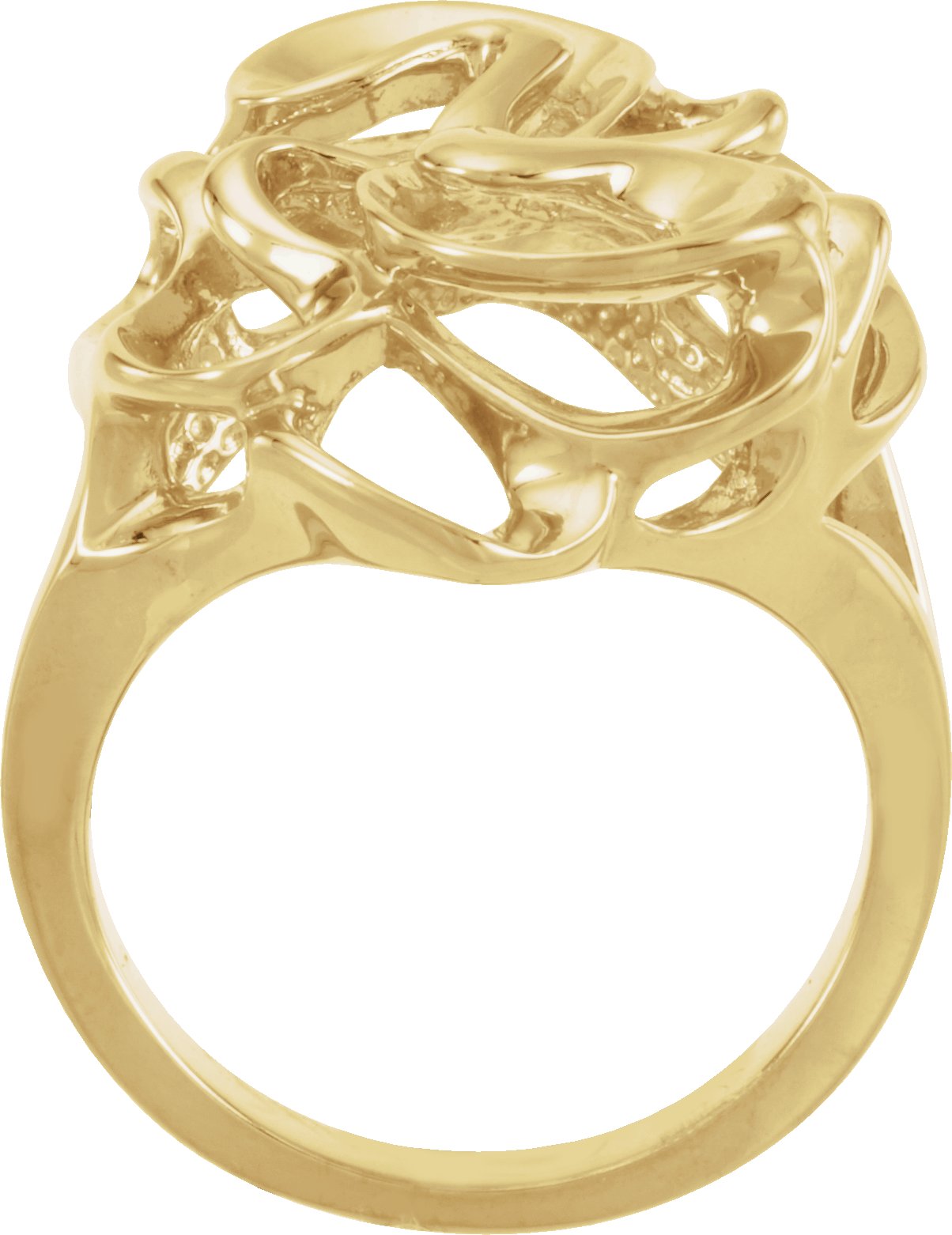 14K Yellow Freeform Ring