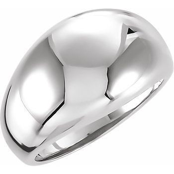 14KY 10mm Metal Dome Fashion Ring Ref 684673