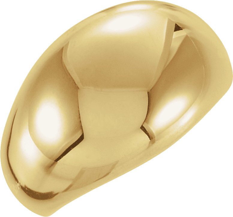 gold dome ring