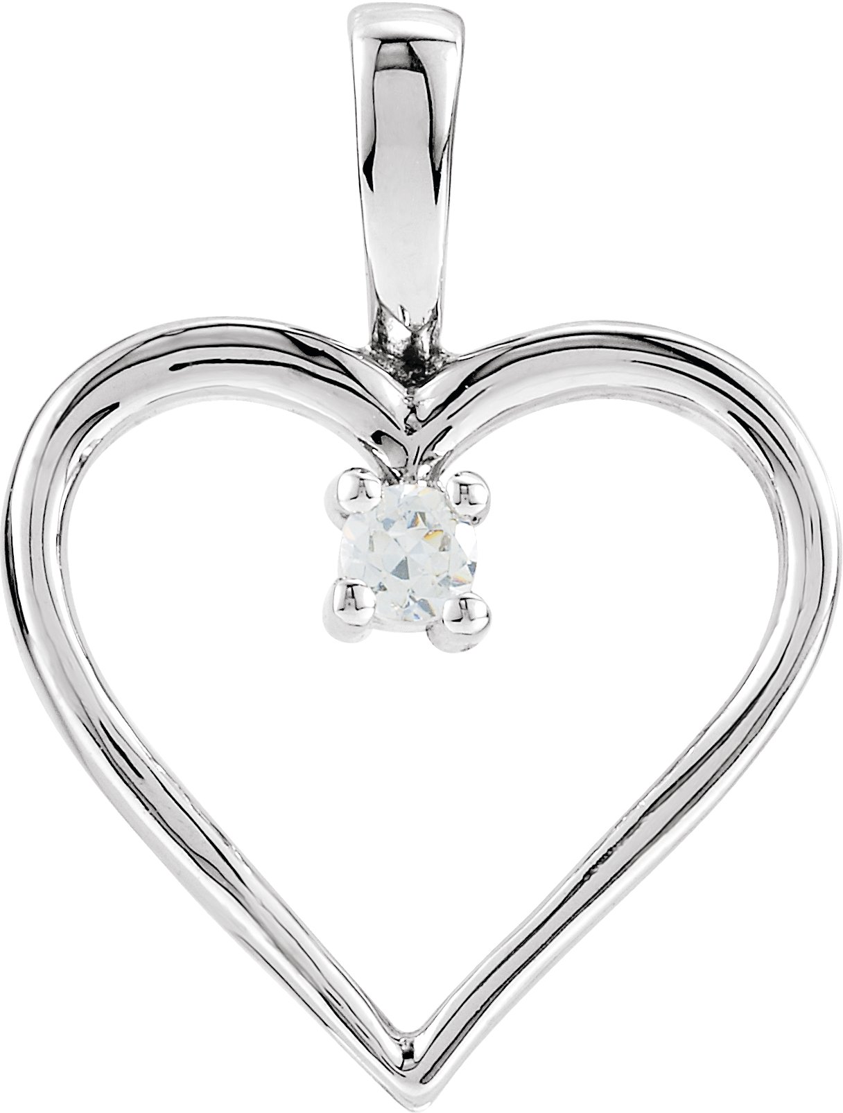 Heart Pendant Mounting 