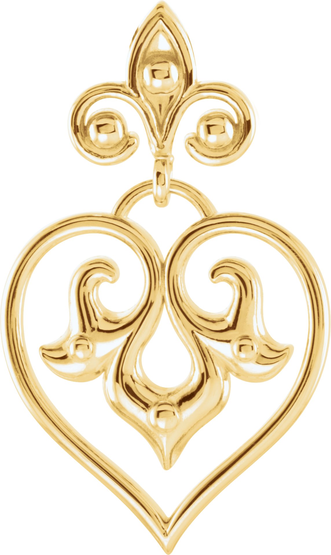 14K Yellow Decorative Pendant Ref. 4239995