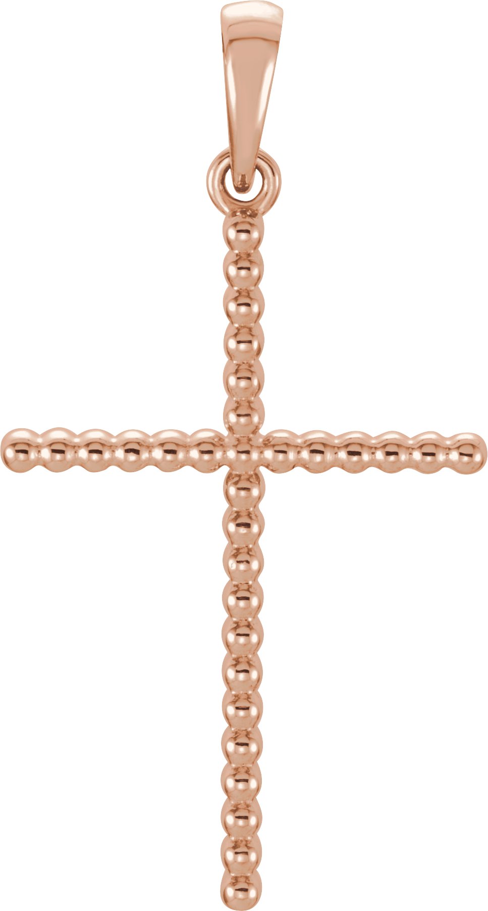 Beaded Cross Necklace or Pendant