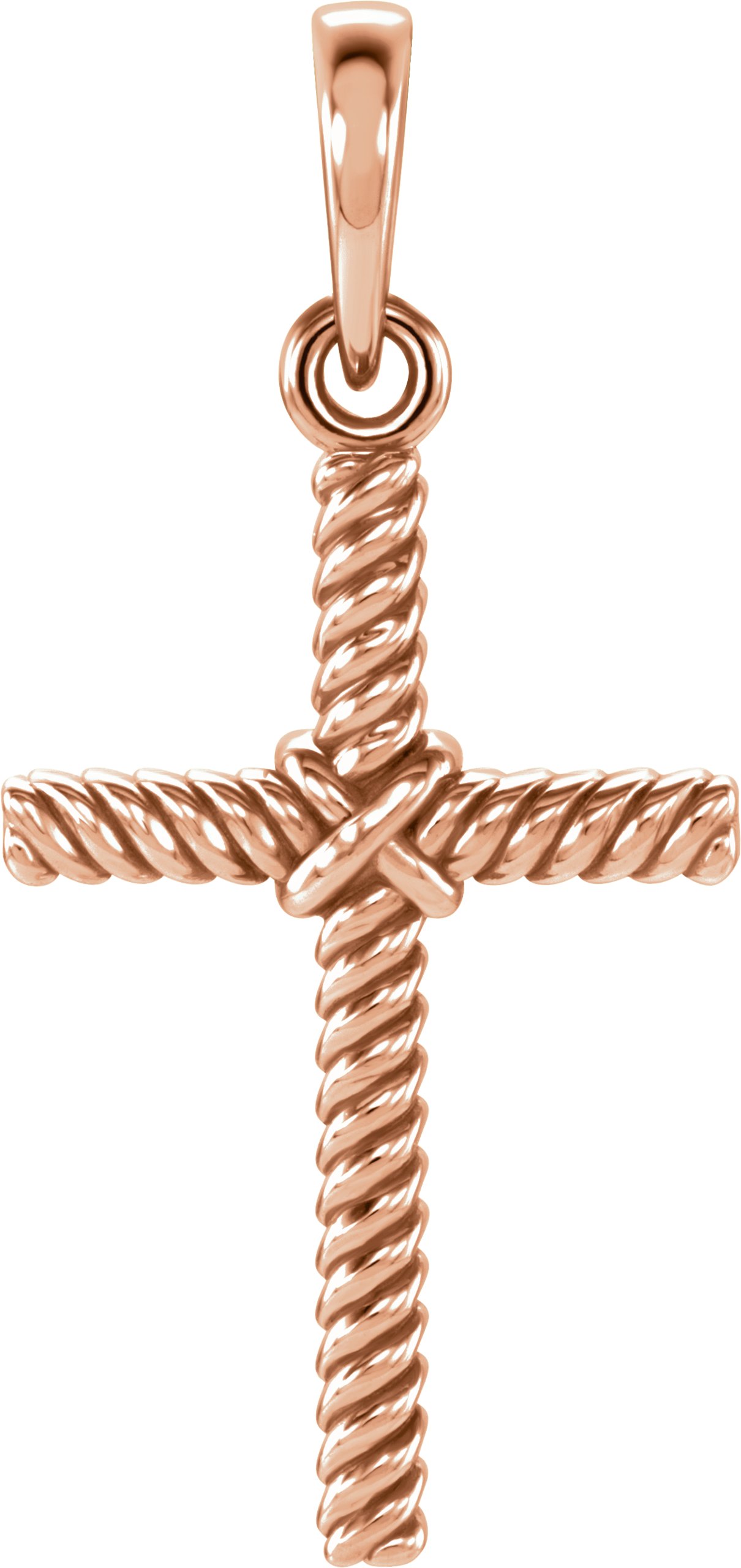 Rope Cross Pendant