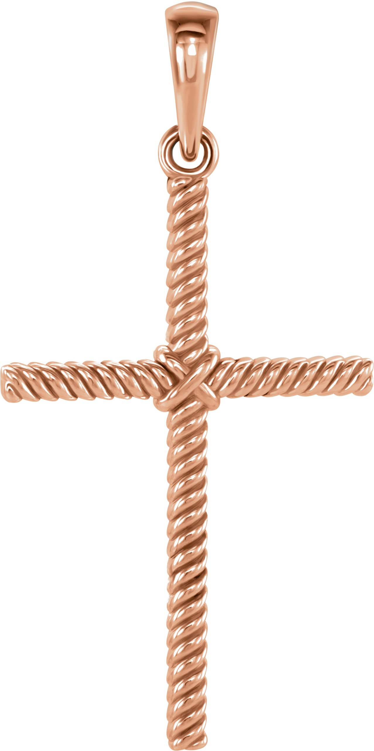 Rope Cross Pendant