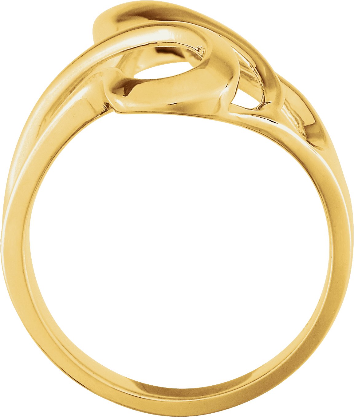 14K Yellow Freeform Ring