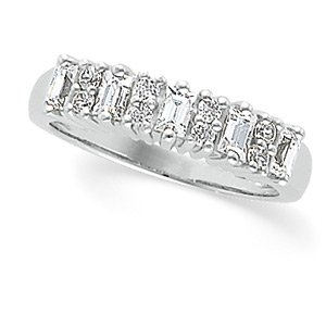 Platinum Diamond Anniversary Band .75 CTW Ref 226023