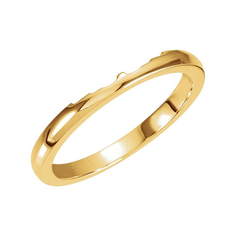 Baguette Accented Engagement Ring or Band
