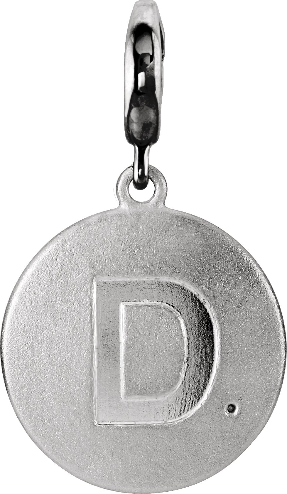 Accented Initial Charm/Pendant