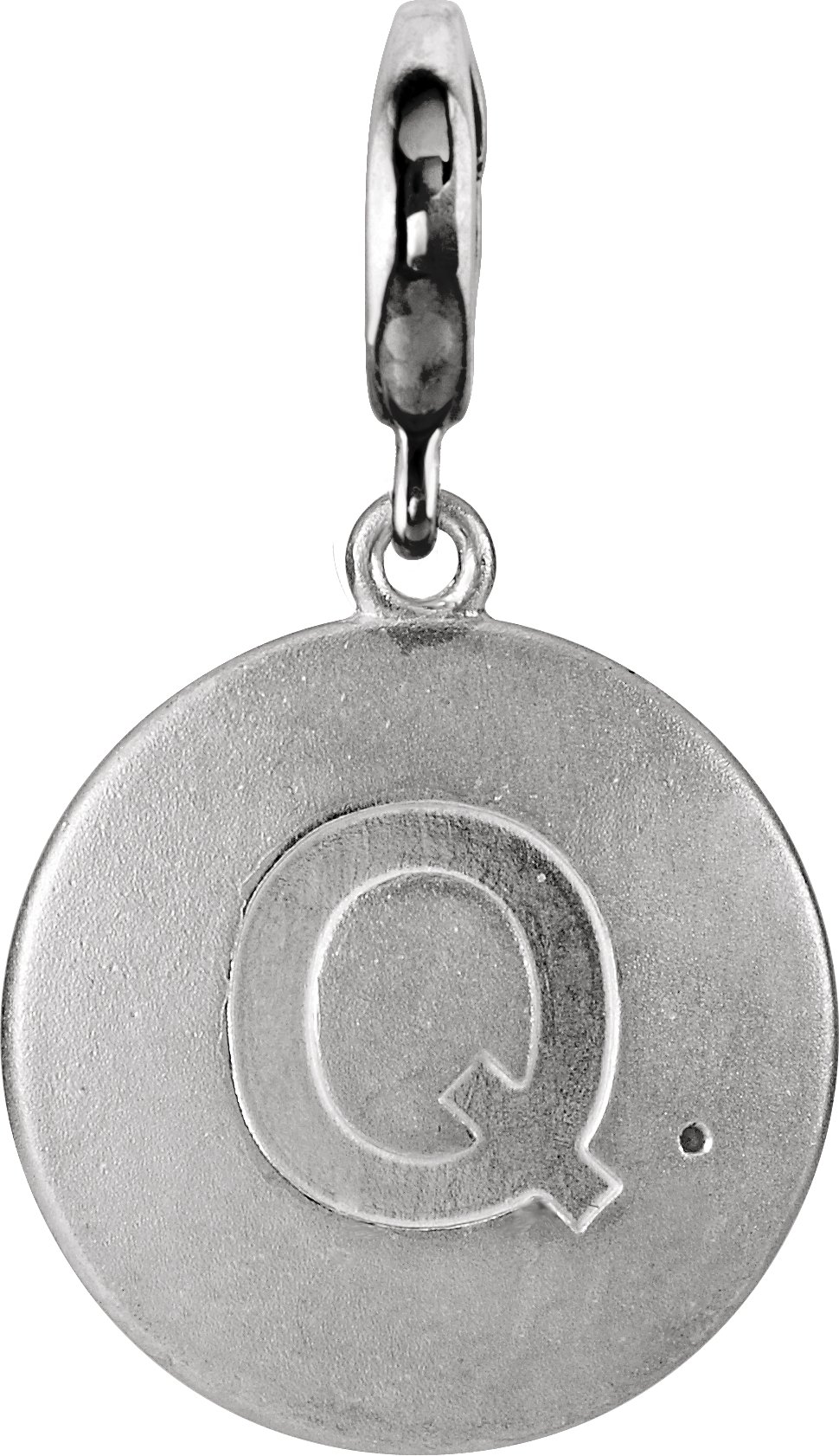 Accented Initial Charm/Pendant