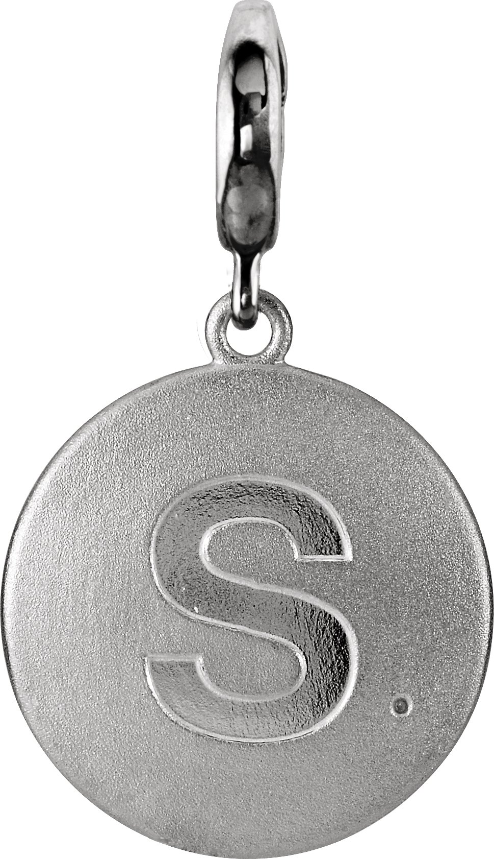Accented Initial Charm/Pendant