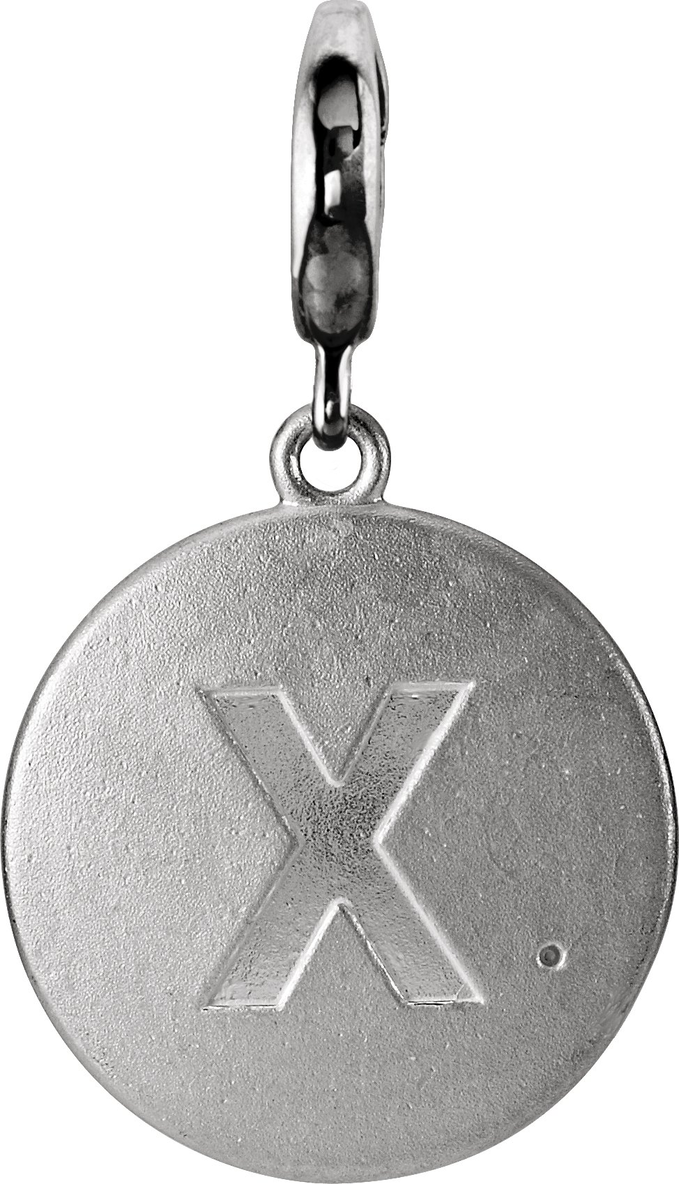 Accented Initial Charm/Pendant