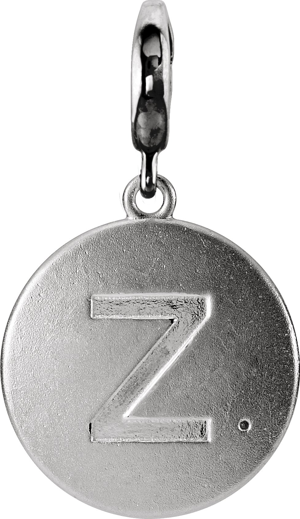 Accented Initial Charm/Pendant
