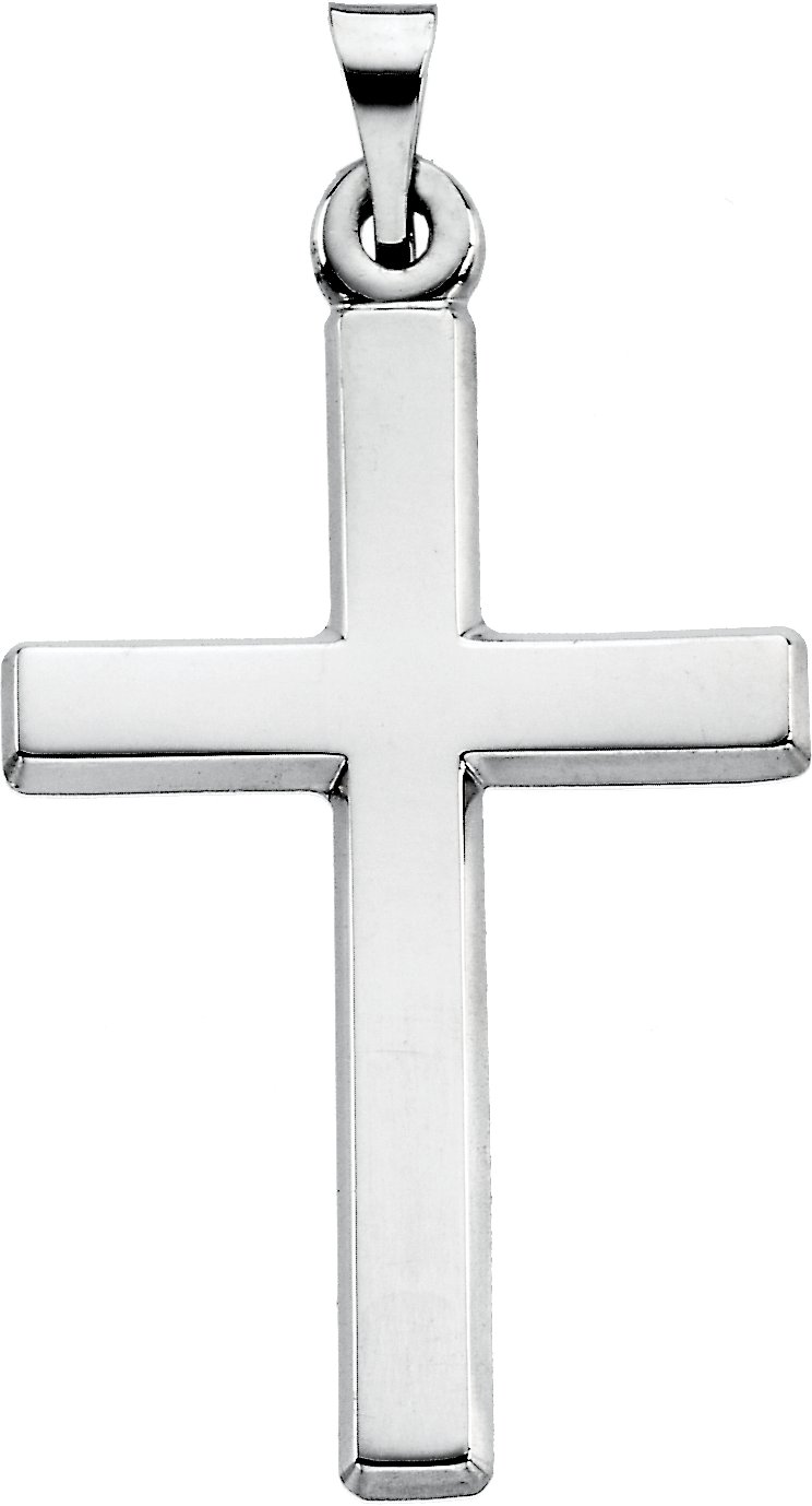 Platinum Cross 24.5 x 16.5mm Ref 897753