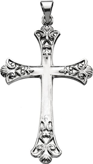 Platinum Cross 38 x 26mm Ref 357602