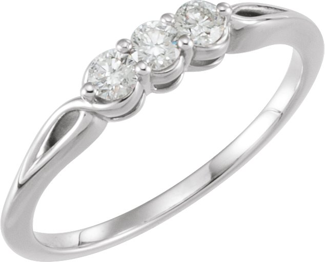 14k White Gold