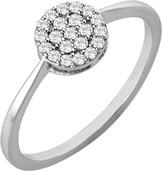 14k White Gold