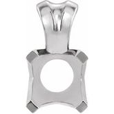 Round 4-Prong Solstice Solitaire® Pendant