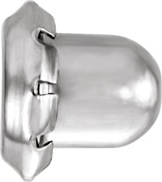 Stainless Steel Inverness® Safety Earring Backs - Pack of 12